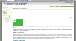 Desktop Screenshot of esperanto-edmonton.wikidot.com