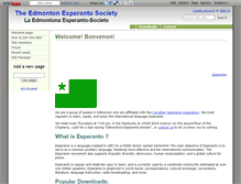 Tablet Screenshot of esperanto-edmonton.wikidot.com