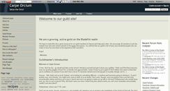 Desktop Screenshot of carpeorcium.wikidot.com