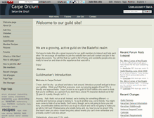 Tablet Screenshot of carpeorcium.wikidot.com