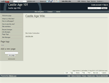 Tablet Screenshot of castleage101.wikidot.com