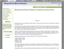 Tablet Screenshot of misquamicutbeachrentals.wikidot.com