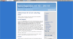 Desktop Screenshot of naturfag1d09-10.wikidot.com