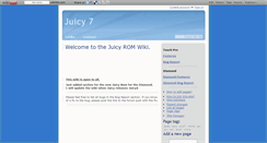 Desktop Screenshot of juicy7.wikidot.com