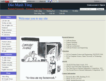Tablet Screenshot of daomanhtung.wikidot.com