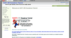 Desktop Screenshot of gwht.wikidot.com