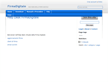 Tablet Screenshot of firmadigitale.wikidot.com