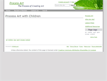 Tablet Screenshot of processart.wikidot.com