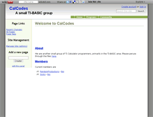 Tablet Screenshot of calcodes.wikidot.com