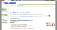 Desktop Screenshot of diplomadocariologia.wikidot.com