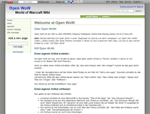 Tablet Screenshot of openwow.wikidot.com