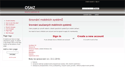 Desktop Screenshot of osmz.wikidot.com