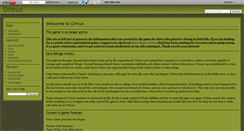 Desktop Screenshot of ortrun.wikidot.com