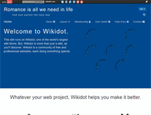 Tablet Screenshot of datingwiki.wikidot.com