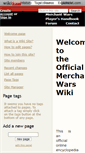 Mobile Screenshot of merchantwars.wikidot.com