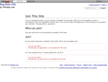 Tablet Screenshot of nonslipruginfo.wikidot.com