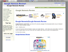 Tablet Screenshot of google-nemesis-review1.wikidot.com