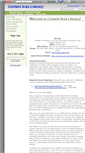Mobile Screenshot of contentarealiteracy.wikidot.com