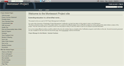 Desktop Screenshot of montessori.wikidot.com