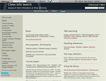 Tablet Screenshot of chem.wikidot.com