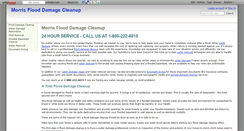 Desktop Screenshot of morrisflooddamagecleanup.wikidot.com