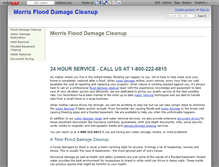 Tablet Screenshot of morrisflooddamagecleanup.wikidot.com