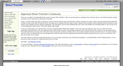 Desktop Screenshot of direct-transfer.wikidot.com