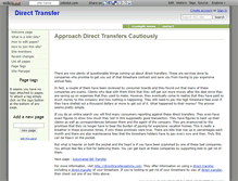 Tablet Screenshot of direct-transfer.wikidot.com