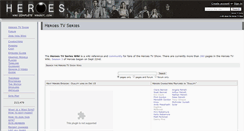 Desktop Screenshot of heroes.wikidot.com