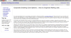Desktop Screenshot of businessgreetingcard.wikidot.com