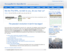 Tablet Screenshot of occupy-berlin.wikidot.com