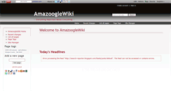Desktop Screenshot of amazooglewiki.wikidot.com