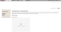 Desktop Screenshot of datachurch.wikidot.com
