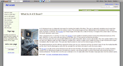 Desktop Screenshot of 4d-scan.wikidot.com