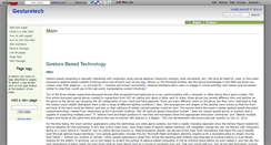 Desktop Screenshot of gesturetech.wikidot.com