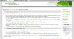 Desktop Screenshot of blackcats.wikidot.com