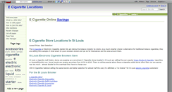 Desktop Screenshot of e-cigarette-savings.wikidot.com