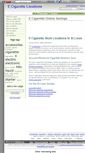 Mobile Screenshot of e-cigarette-savings.wikidot.com