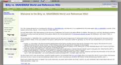 Desktop Screenshot of bvs-world.wikidot.com