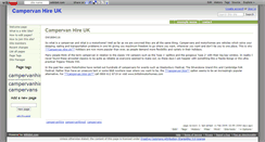Desktop Screenshot of campervanhireuk.wikidot.com