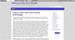 Desktop Screenshot of historynewmedia.wikidot.com