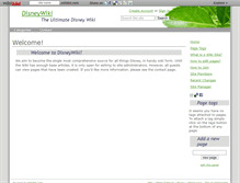 Tablet Screenshot of disneywiki.wikidot.com