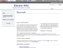 Tablet Screenshot of electrowiki.wikidot.com