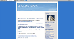 Desktop Screenshot of legrandpavois.wikidot.com