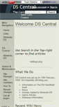 Mobile Screenshot of dscentral.wikidot.com