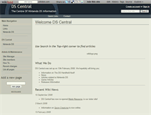 Tablet Screenshot of dscentral.wikidot.com