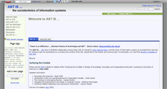 Desktop Screenshot of ant-is.wikidot.com