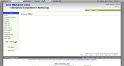 Desktop Screenshot of mba290g2009.wikidot.com