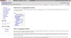 Desktop Screenshot of legalpediaonline.wikidot.com