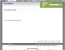 Tablet Screenshot of antiwalrus.wikidot.com